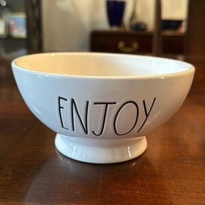 Rae Dunn Enjoy Soup Cereal Bowl